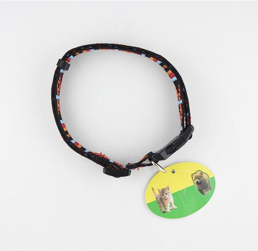 Nylon Collar For Dogs QR - 15mm x 33/40cm pack front