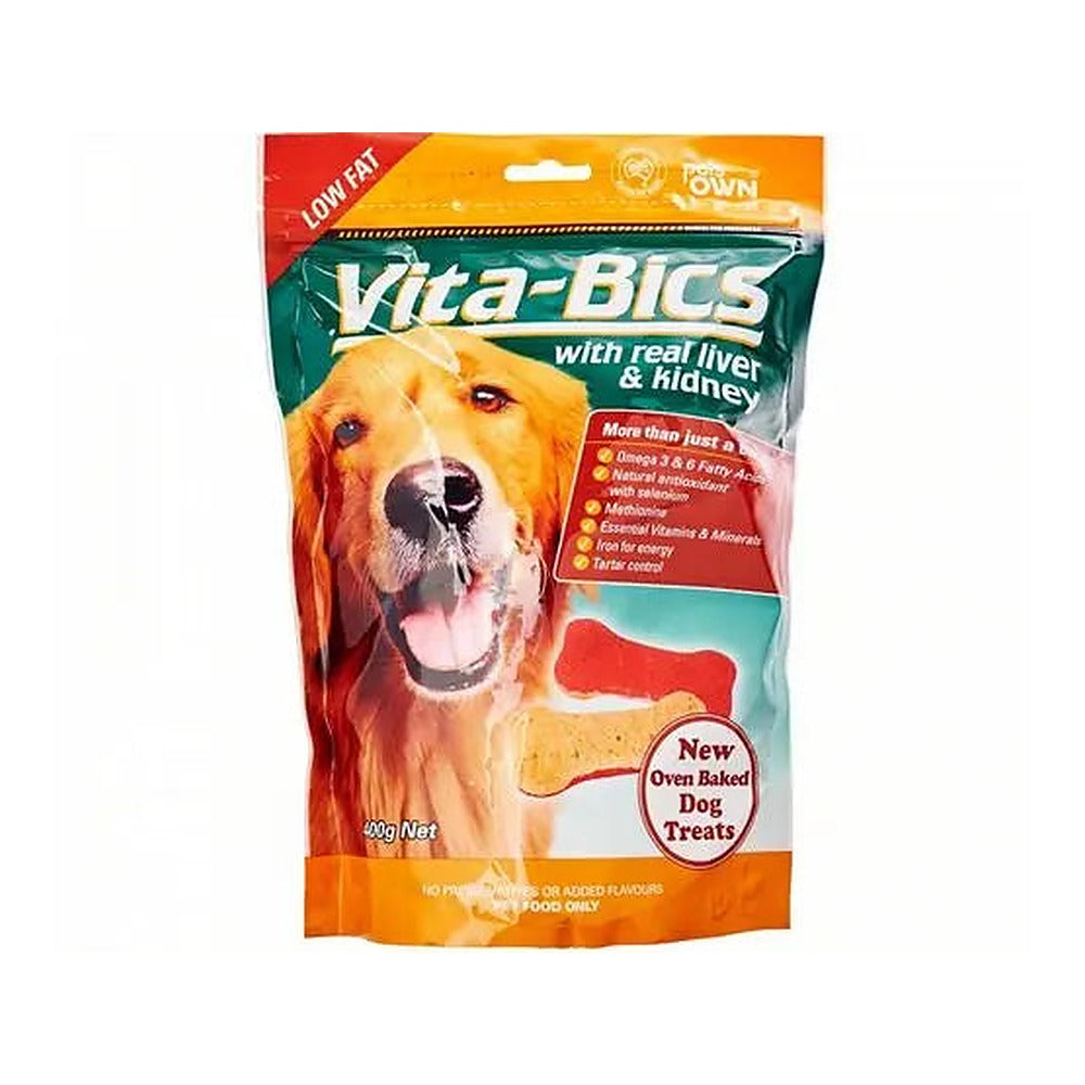 Vita-Bics Liver & Kidney 400g Pack - Dog Treats