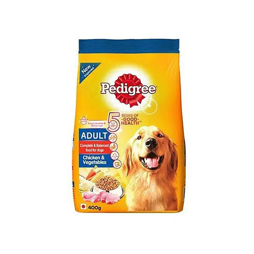 PEDIGREE® Adult Chicken, Rice and Vegetable Dry Food – 370 g