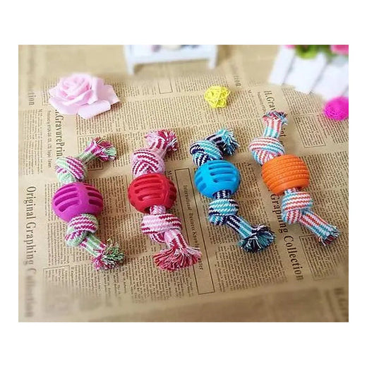 Pet Dog Rope Chewable Cotton Knot Toys