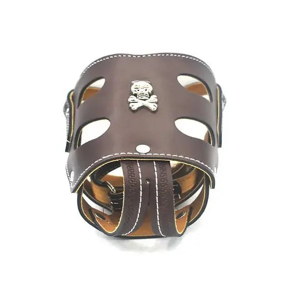 Medium/Large Dog Leather Muzzle