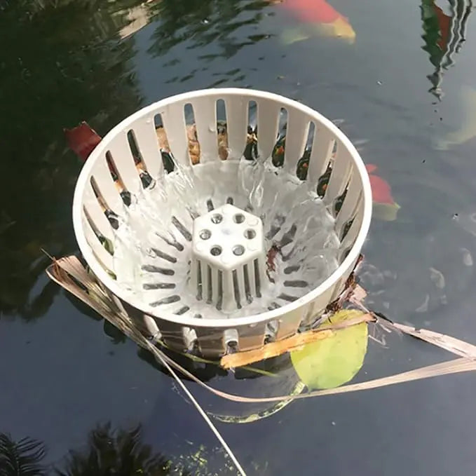 Nishikigoi RS SURFACE SKIMMER pond bottom drain — alternate view