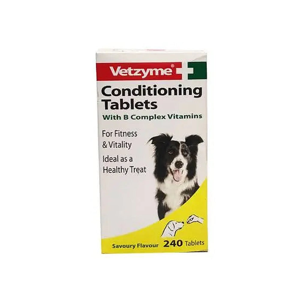Vetzyme Conditioning Tablets for Dogs – 240 Tablets