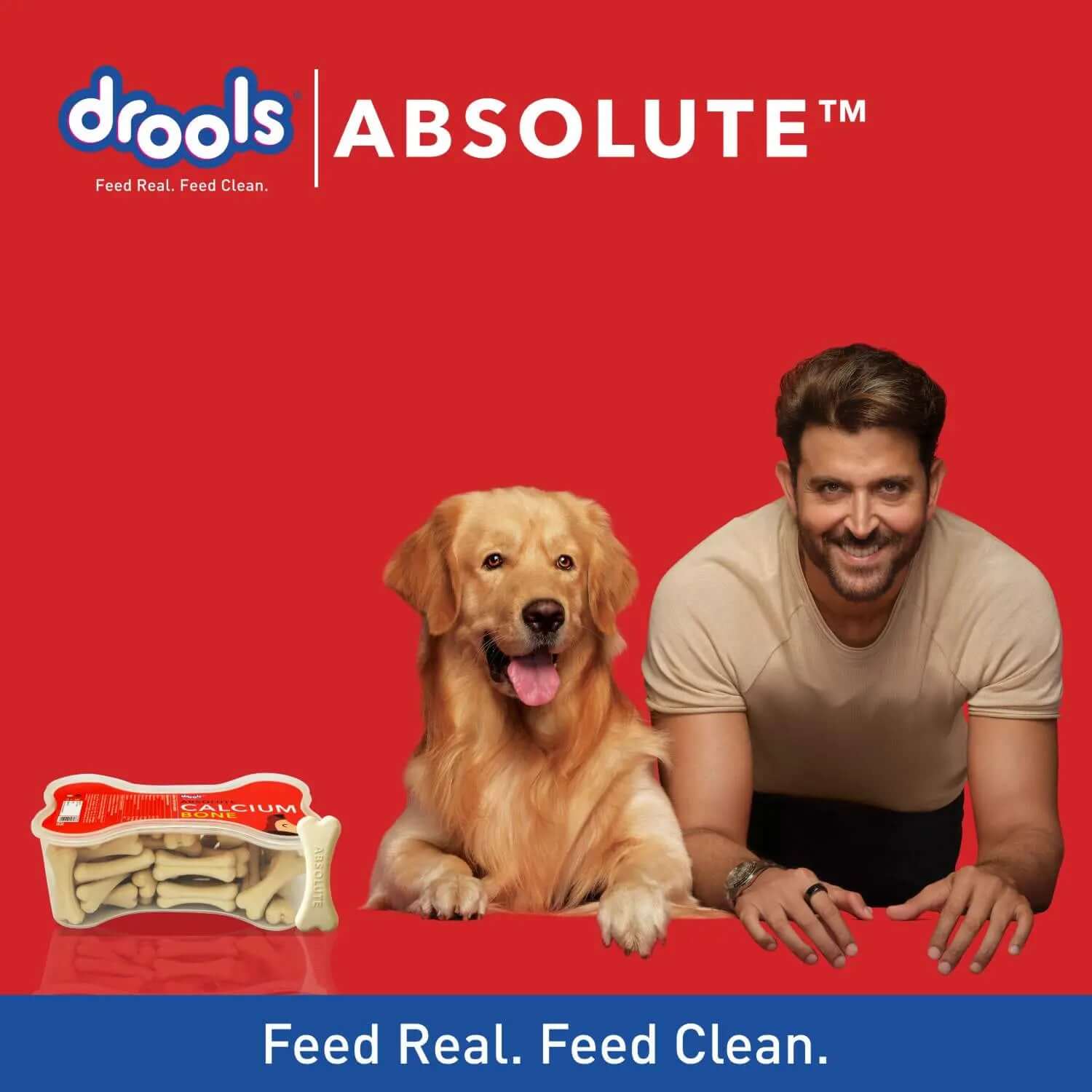 Drools Absolute Calcium Bone Jar – 20 Pieces (300 g)