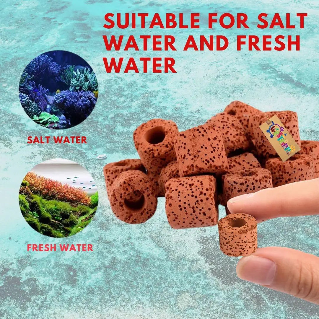 Nishikigoi LAVA RINGS aquarium and pond filter media — packaging