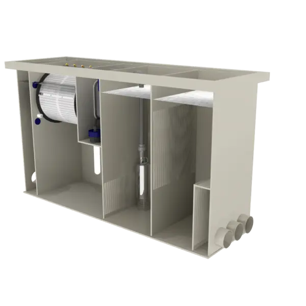 FILTREAU BASIC LINE - COMBI AFTER DRUM AND BIO FILTER