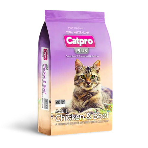 Catpro Plus Dry Cat Food – Chicken & Beef 1kg
