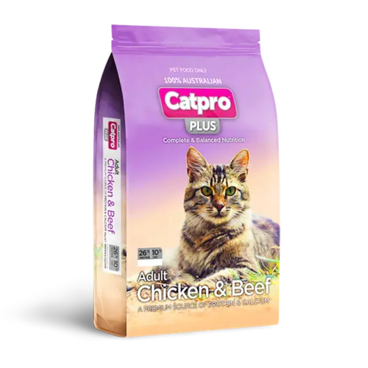 Catpro Plus Dry Cat Food – Chicken & Beef 1kg