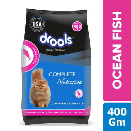 Drools Ocean Fish Adult Cat Food – 400 g