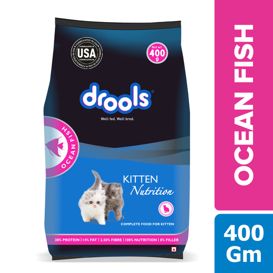 Drools Ocean Fish Kitten Cat Food – 400g