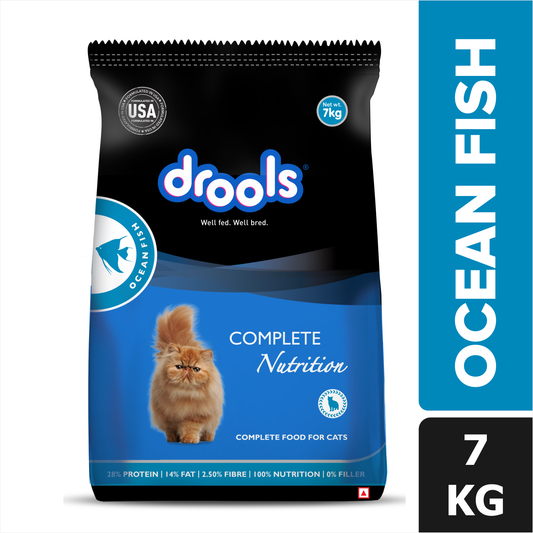 Drools Ocean Fish Adult Cat Food – 7kg