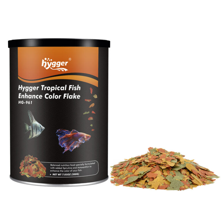 Hygger Tropical Fish Enhance Color Flake 200 g