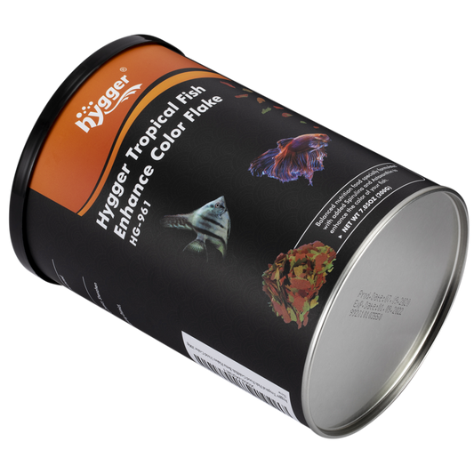 Hygger Tropical Fish Enhance Color Flake 200 g pack front
