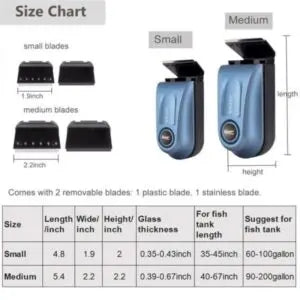 Hygger Magnetic Fish Tank Cleaner