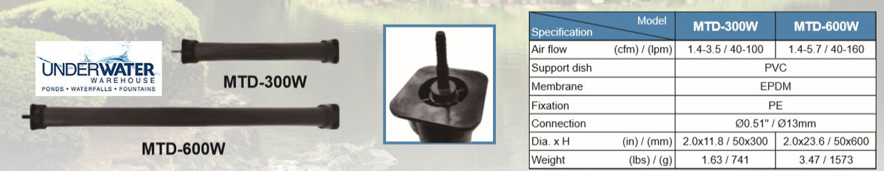 Matala Weighted Tube Diffusers 12 24
