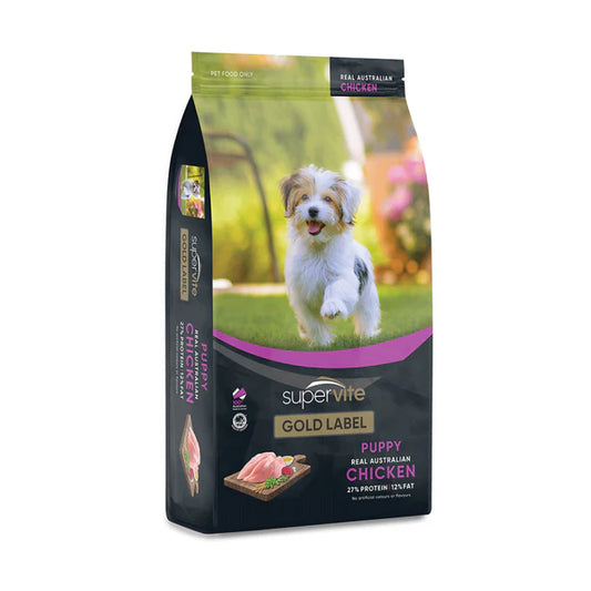 Supervite Gold Label Puppy Chicken Dry Dog Food 20kg