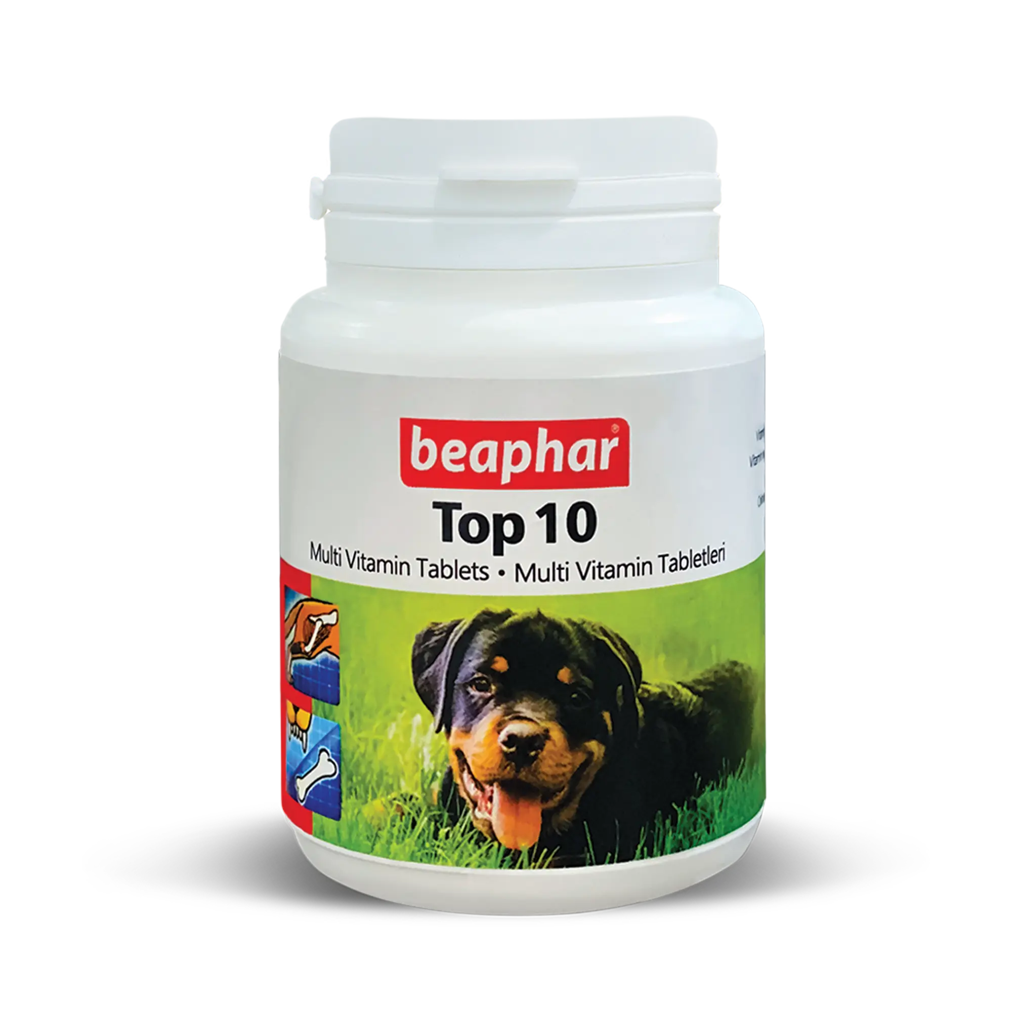 Beaphar Top 10 Multivitamin Tablets for Dogs – 100 Tablets