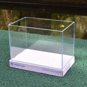All in 1 (5 Pcs) Crystal-Clear Straight Angle Fish Tank set