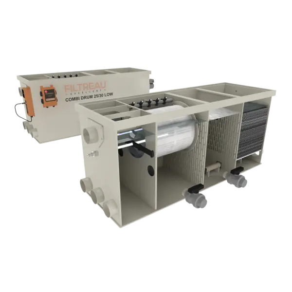 FILTREAU COMBI DRUM 25/30 IN LINE