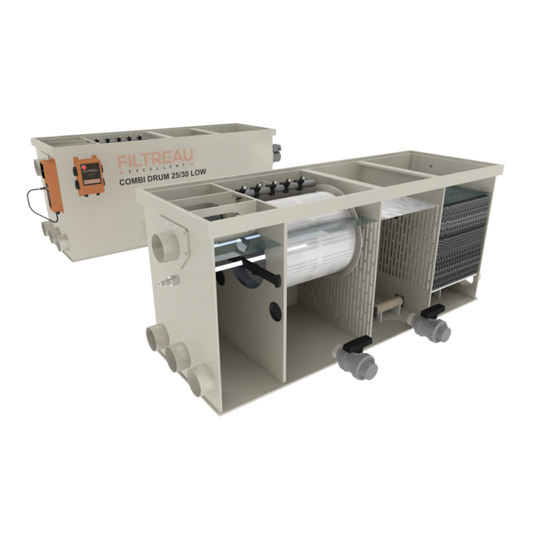 FILTREAU COMBI DRUM 25/30 IN LINE