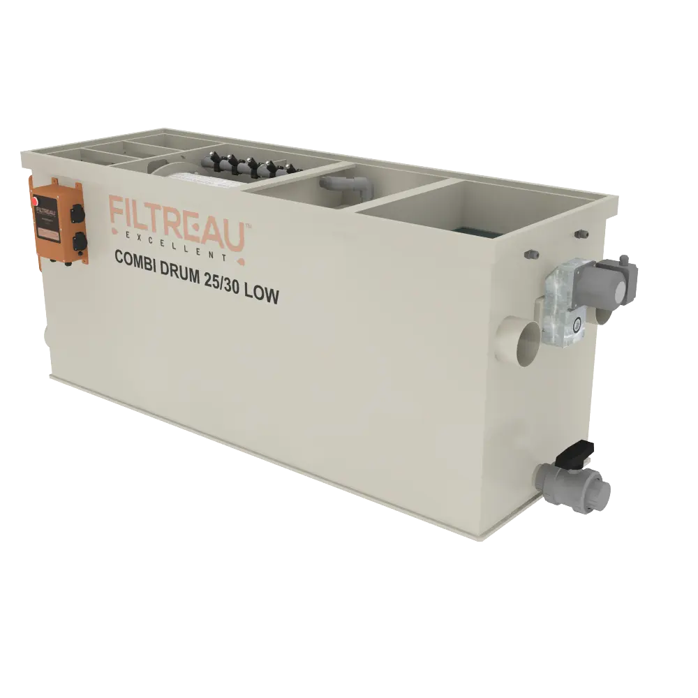 FILTREAU COMBI DRUM 25/30 IN LINE