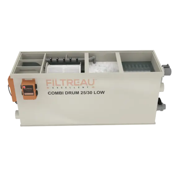 FILTREAU COMBI DRUM 25/30 IN LINE