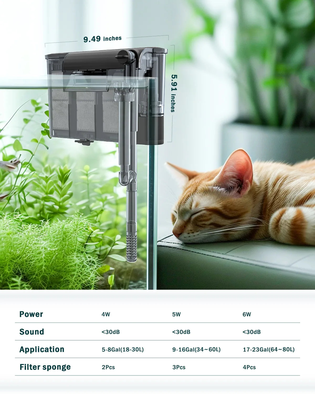AQQA AQ069 adjustable waterfall flow
