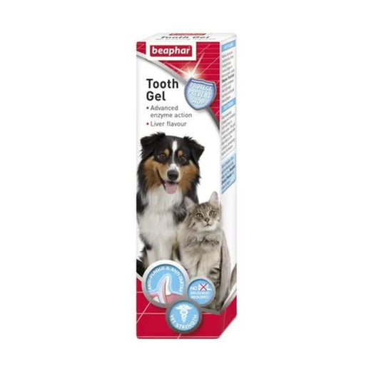 Beaphar Toothgel for Dogs and Cats 100g pack front