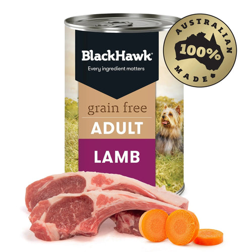 BlackHawk Adult - Wet Food Lamb 400g pack front