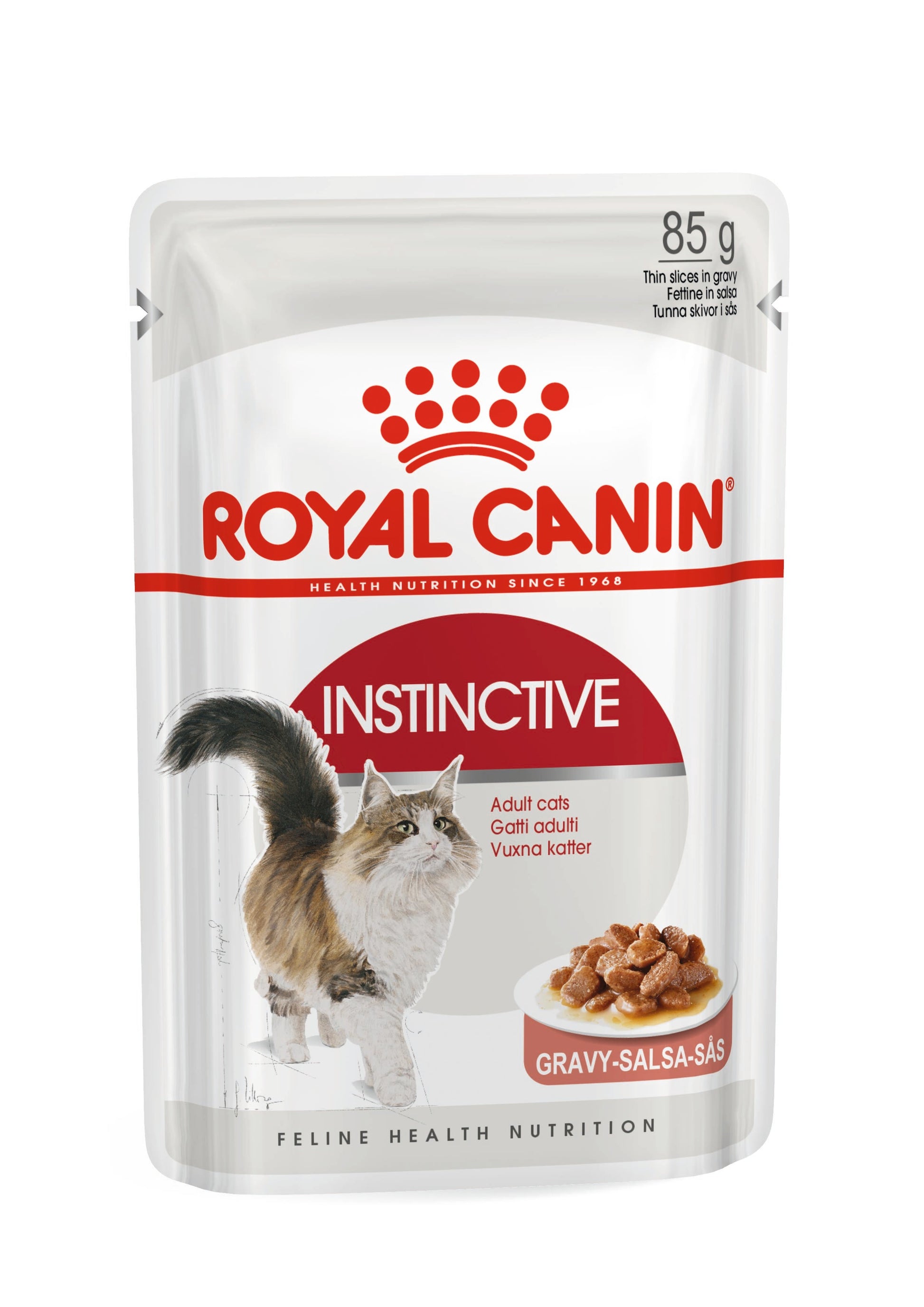 Royal Canin Instinctive Adult Cat – Thin Slices in Gravy 12 × 85g