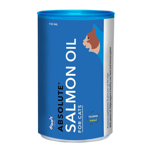 Drools Absolute Salmon Oil Syrup for Cats - 150 ml - front pack