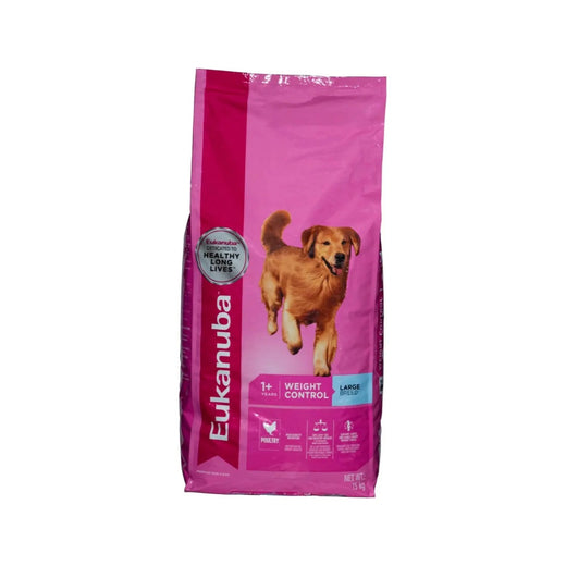 Eukanuba Adult Weight Control 15kg pack front on white background