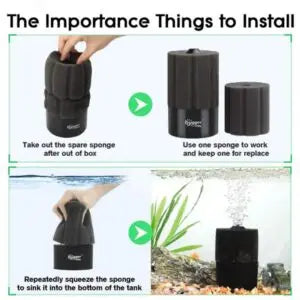 Hygger Aquarium Biochemical Sponge Filter