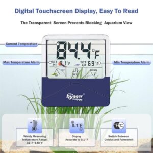 Hygger External Aquarium Thermometer pack front