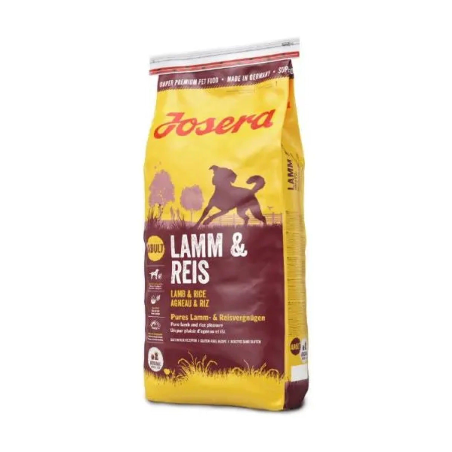 Josera Lamb & Rice pack front