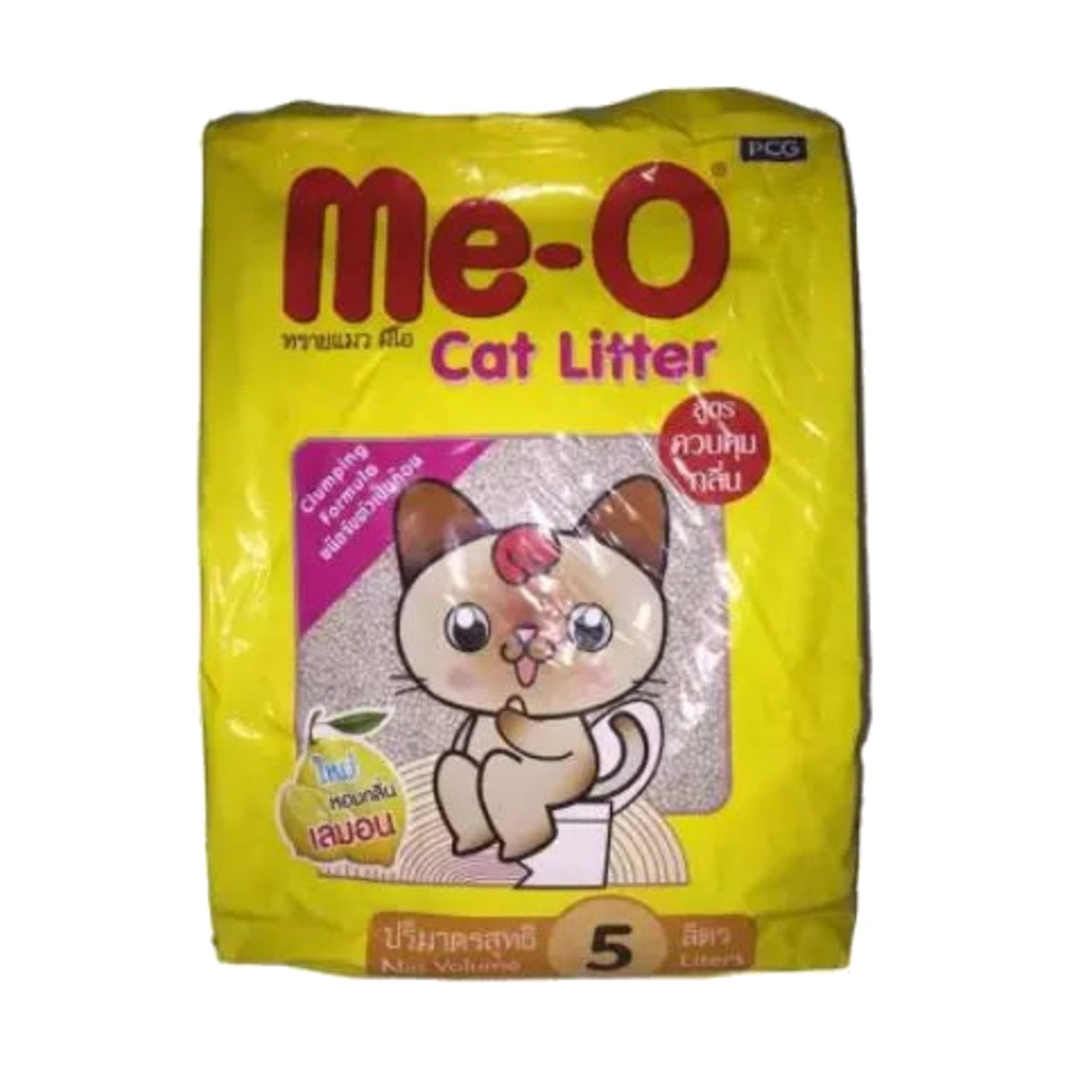 Me-O cat litter (Bentonite) 5L pack front