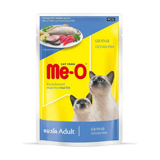 Me-O Ocean Fish in Jelly Pouch for Cats - 80 g pack front