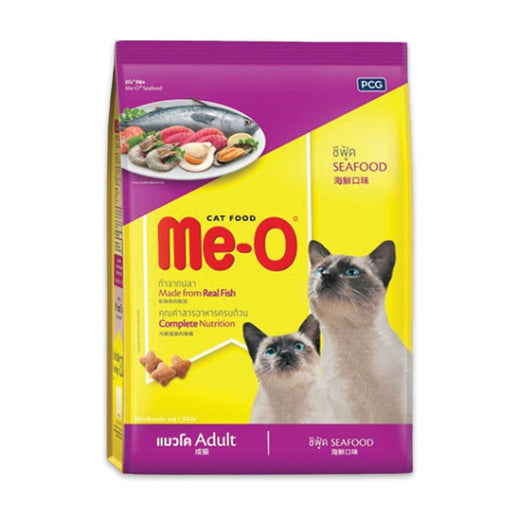 Me-O Seafood Flavoured Cat Food - 3Kg pack front