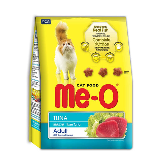 Me-O Tuna Flavoured Cat Food 450g pack front