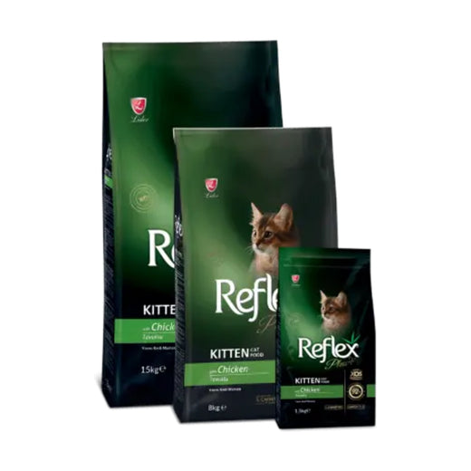 Reflex Plus Premium Adult Cat Food - Chicken 8kg pack front