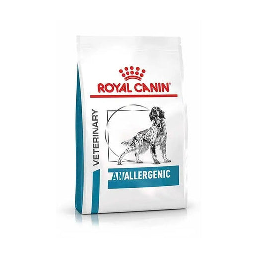 Royal Canin Anallergenic Dry Dog Food - 3kg pack front on white background