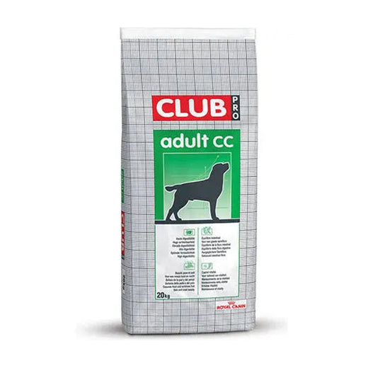 Royal Canin Club Pro 20Kg - Adult Dog pack front on white background