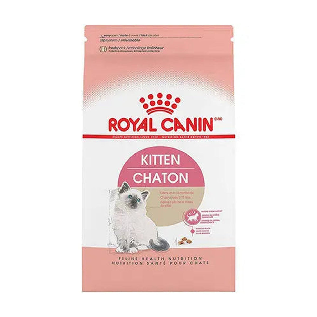 Royal Canin Dry Food 2Kg- Kitten pack front on white background