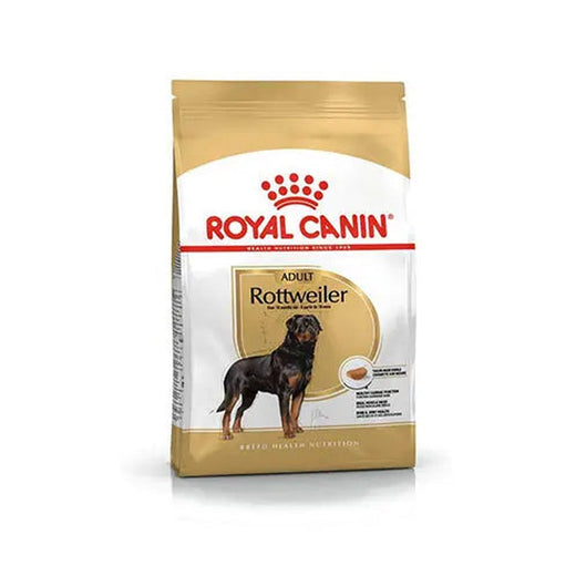 Royal Canin Dry Food 3kg - Adult Rottweiler pack front on white background