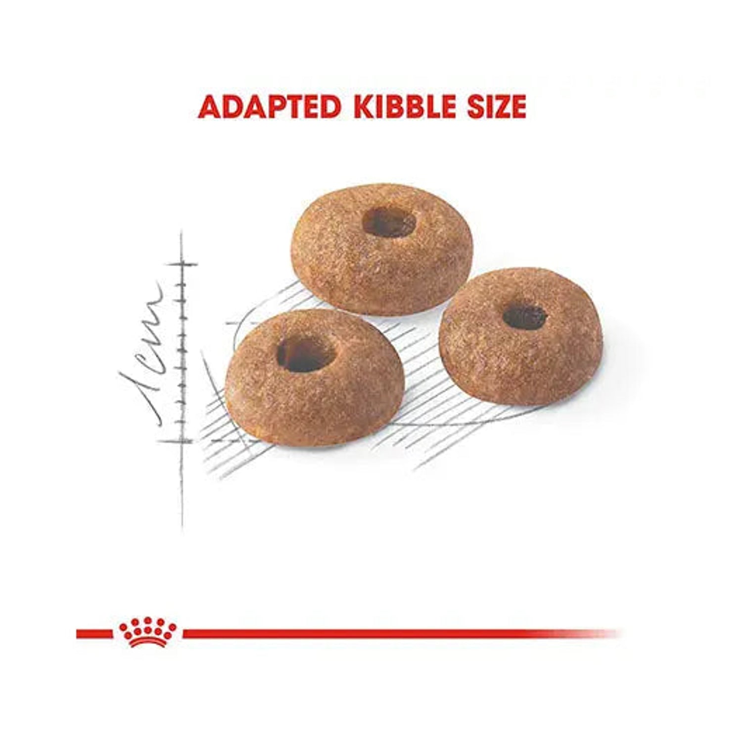 Royal Canin Fit 32 adapted ring-shaped cat kibble