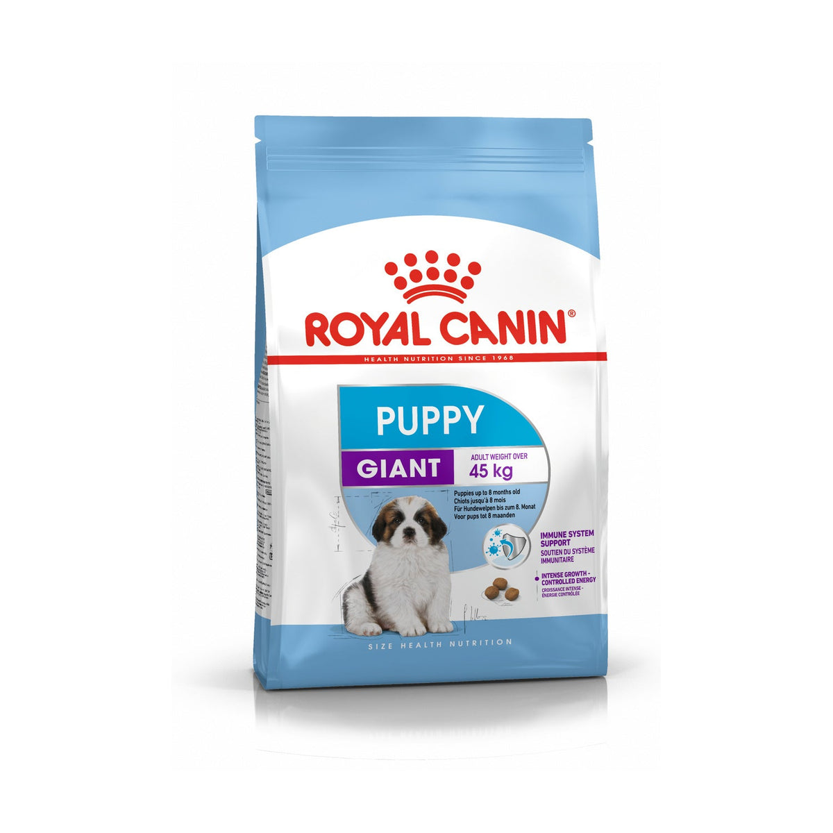 Royal Canin Giant Puppy 3.5kg pack front on white background