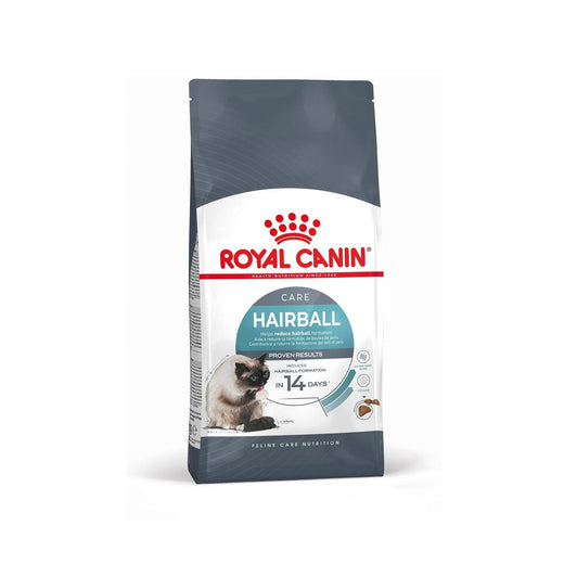 Royal Canin Hairball Care Adult Cat Dry Food - 2kg pack front on white background