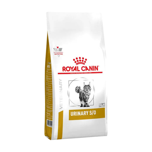 Royal Canin Veterinary Diet Urinary S/O Cat Dry Food - 400G pack front on white background