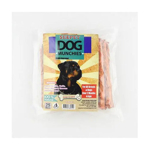 Seepet Dog Bites - Dog Munchies 25Pcs pack front