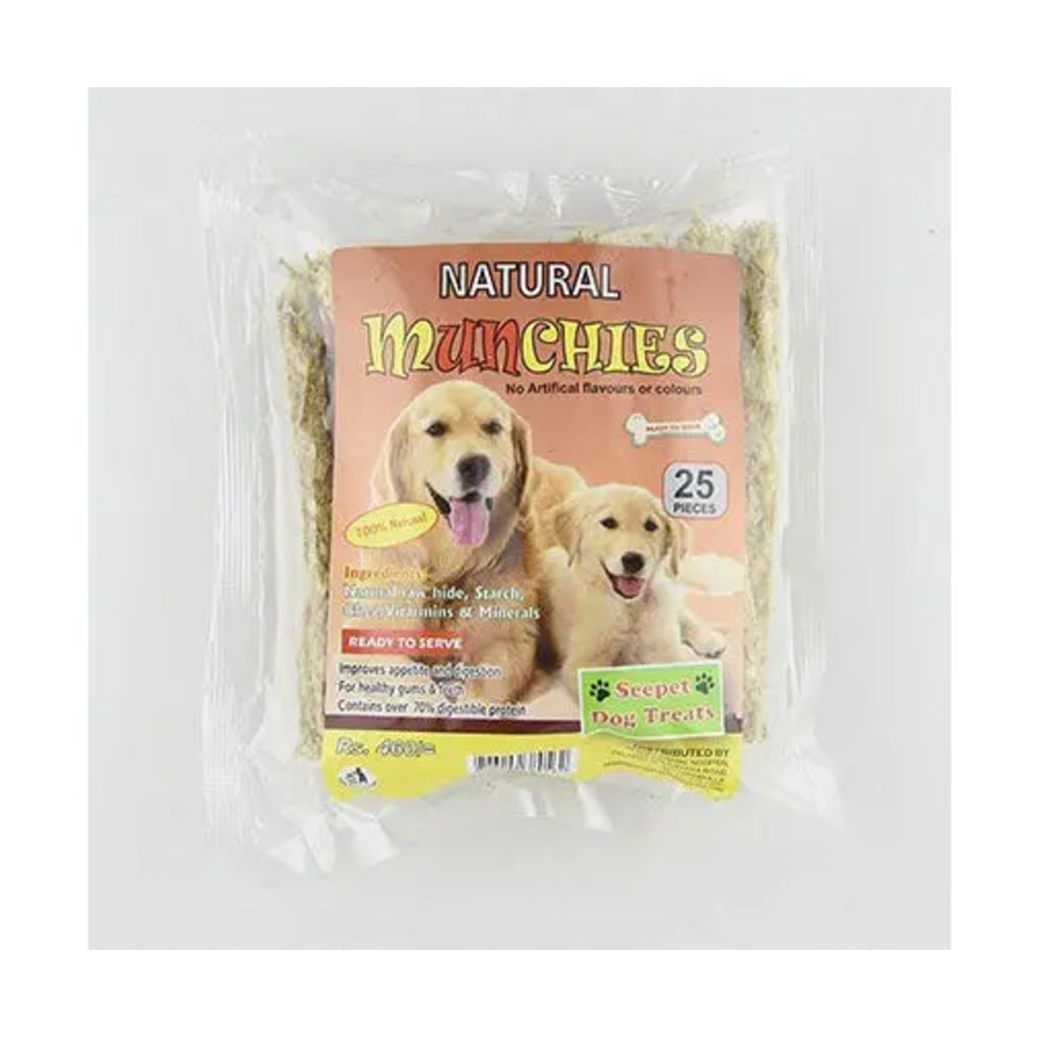Seepet Dog Bites - Natural Munchies 10Pcs pack front